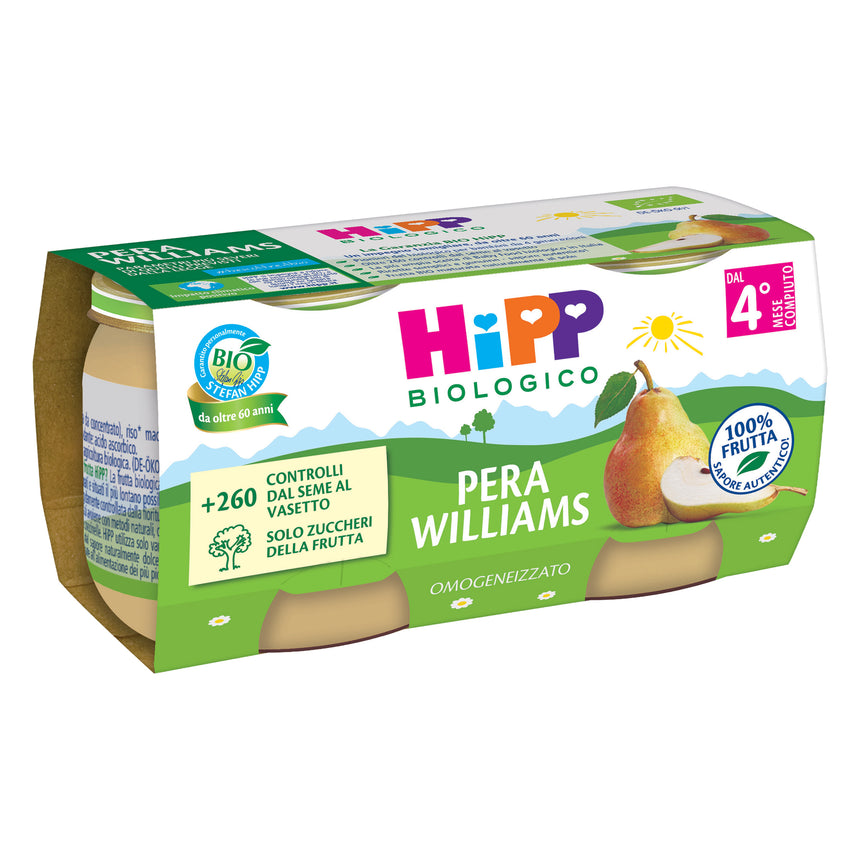 HiPP Omogeneizzato di Pera Williams Bio 160 g (2x80 g)