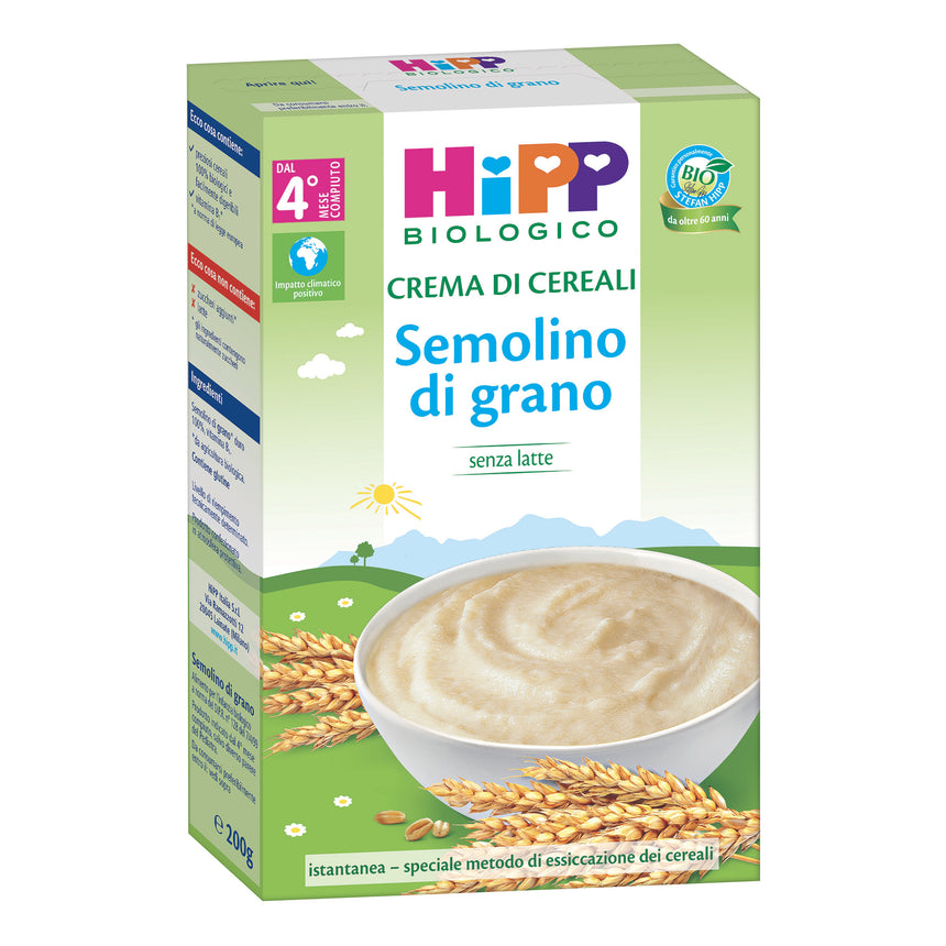 HiPP Crema di Semolino di Grano Bio 200 g