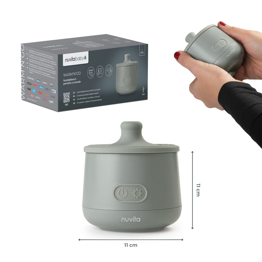 Nuvita Scaldabiberon Portatile Universale Warm'n'Go