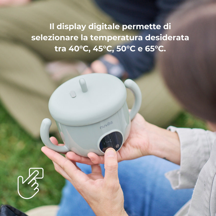 Nuvita Scaldapappa Portatile e Pastorizzatore Pappa'n'Go