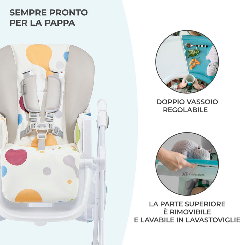 Kinderkraft Seggiolone Yummy