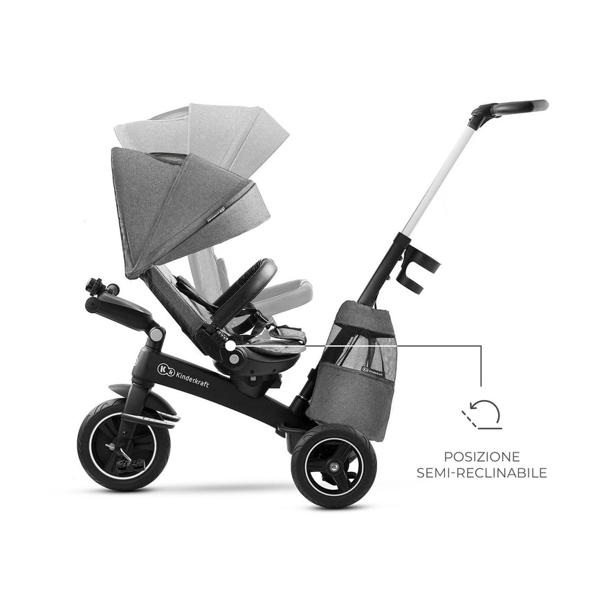 Kinderkraft Triciclo Evolutivo 5in1 Easytwist +9 mesi