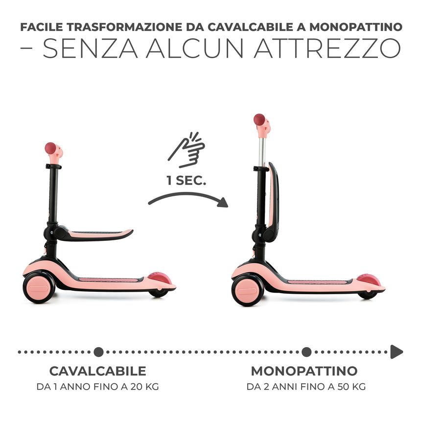 Kinderkraft Monopattino Halley +2 anni