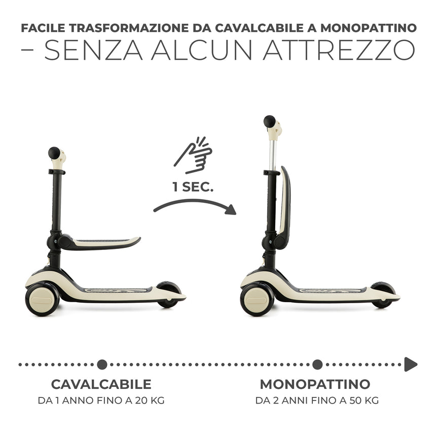 Kinderkraft Monopattino Halley +2 anni
