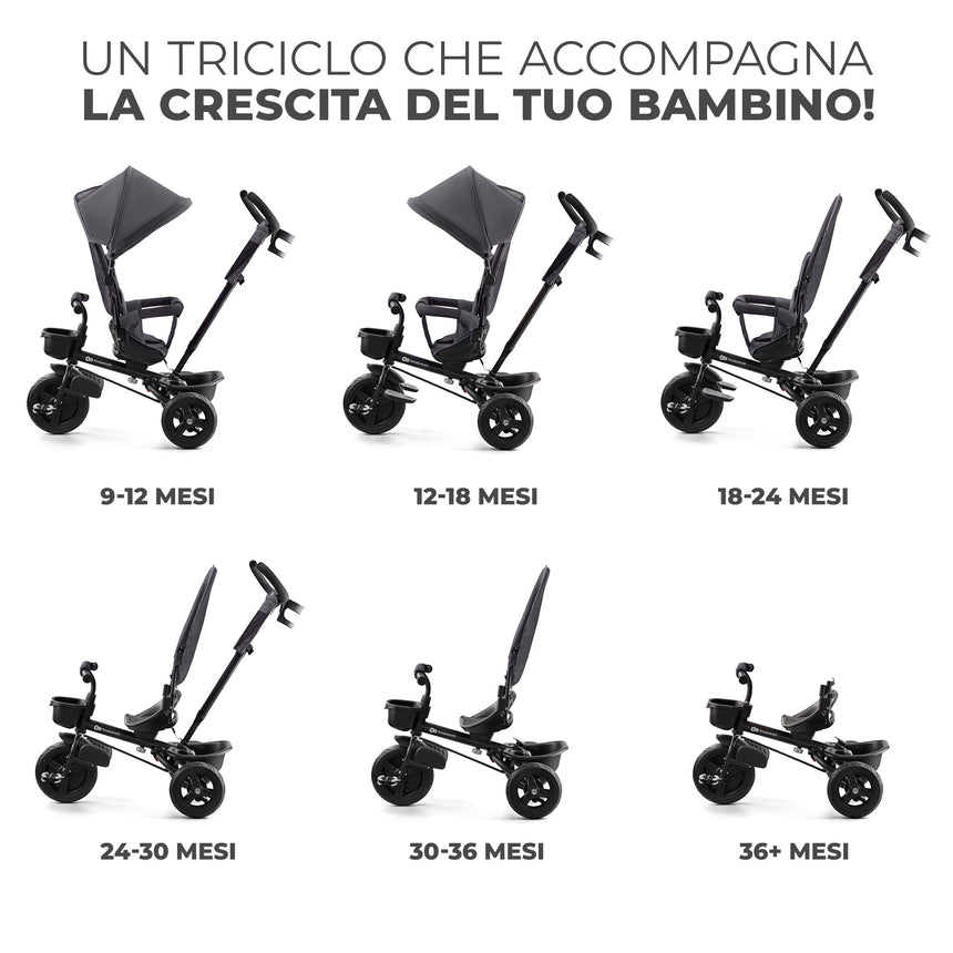 Kinderkraft Triciclo Evolutivo Aveo +9 mesi