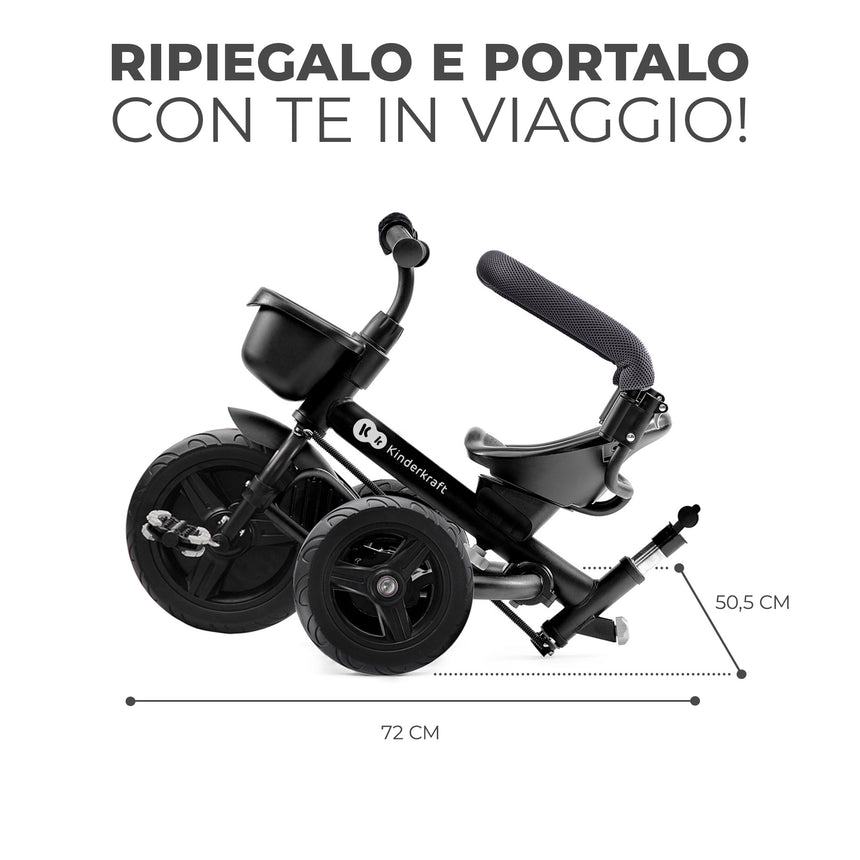 Kinderkraft Triciclo Evolutivo Aveo +9 mesi