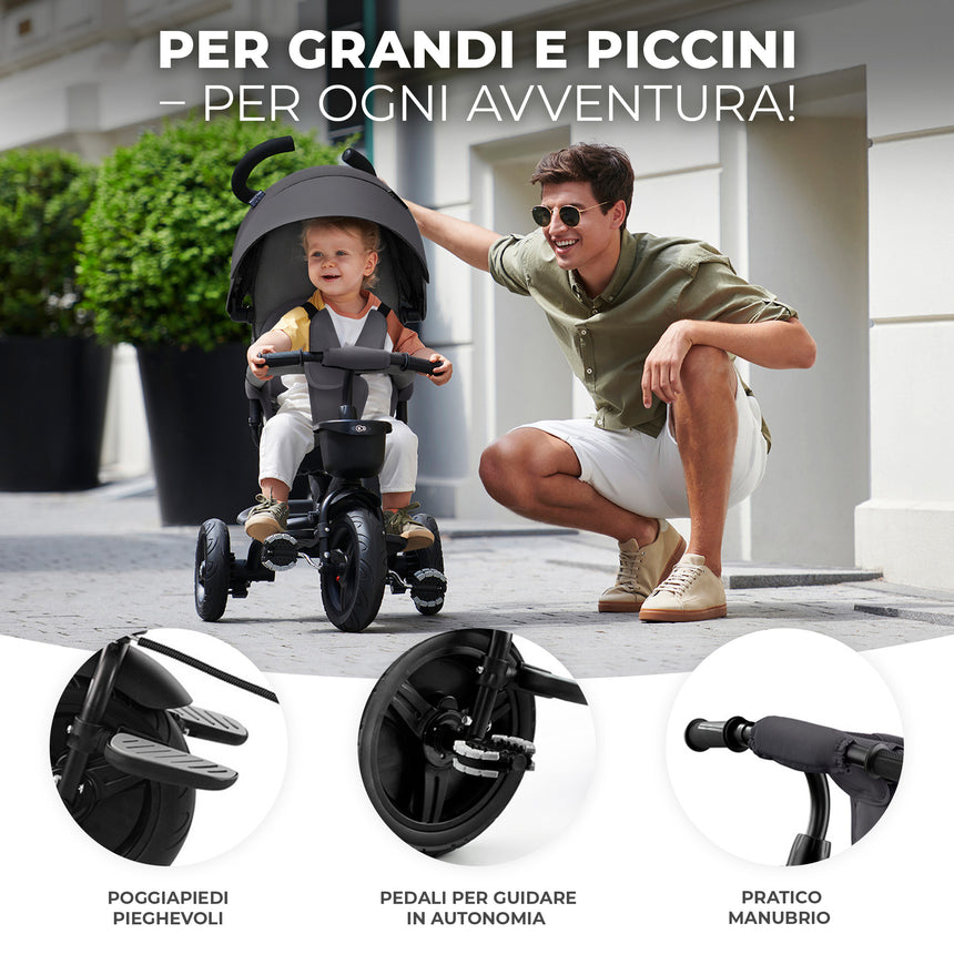 Kinderkraft Triciclo Evolutivo Aveo +9 mesi