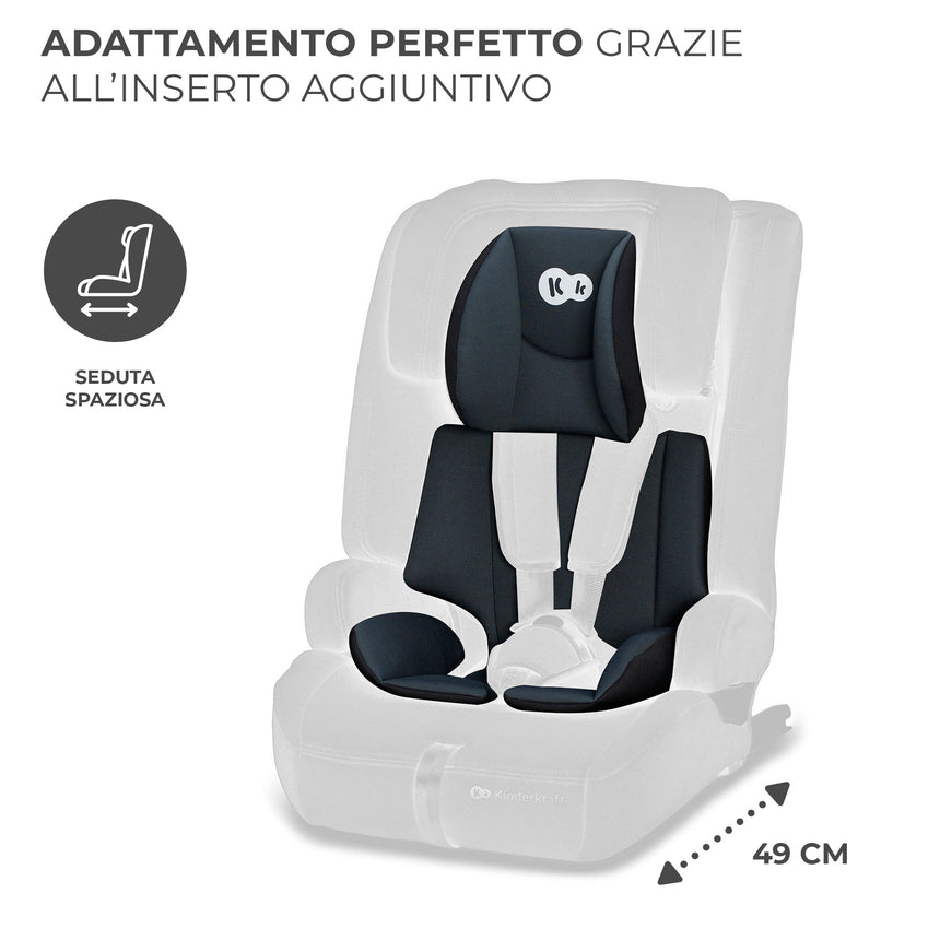 Kinderkraft Seggiolino Auto Safety Fix 2 i-Size 76-150 cm