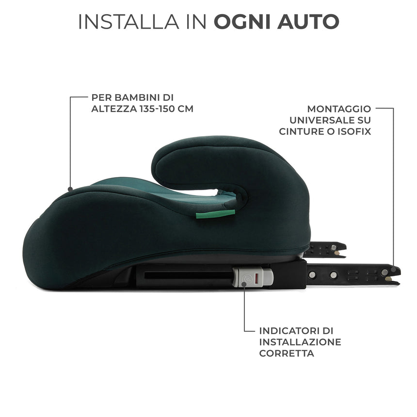 Kinderkraft Seggiolino Auto i-Boost i-Size 135-150 cm