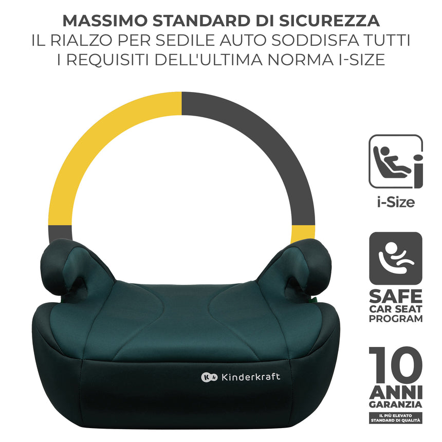 Kinderkraft Seggiolino Auto i-Boost i-Size 135-150 cm
