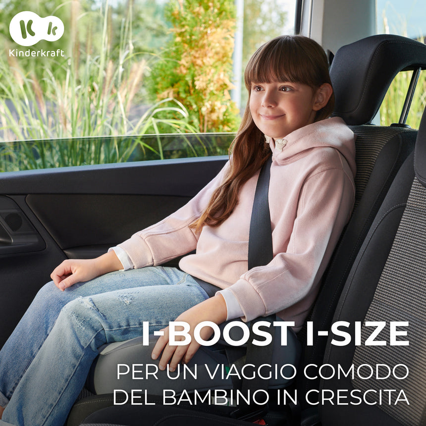 Kinderkraft Seggiolino Auto i-Boost i-Size 135-150 cm