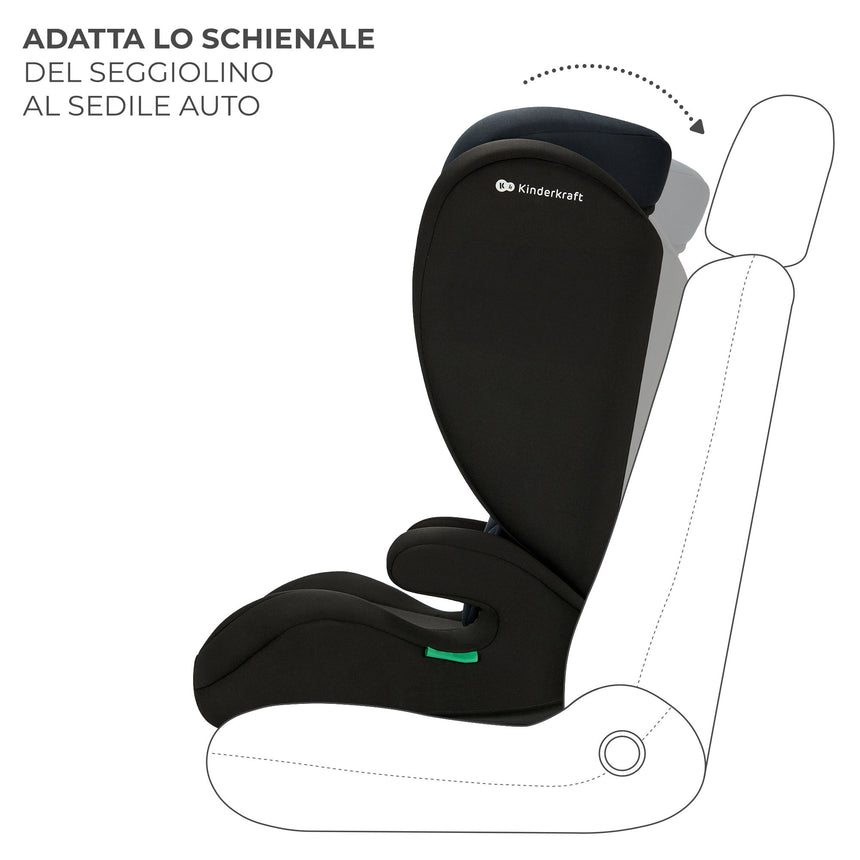 Kinderkraft Seggiolino Auto i-Spark i-Size 100-150 cm
