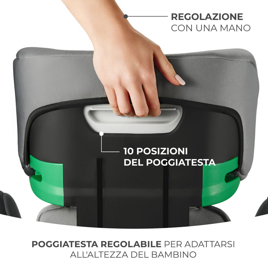 Kinderkraft Seggiolino Auto i-Spark i-Size 100-150 cm