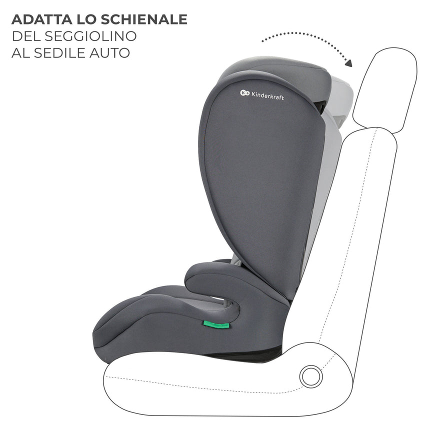 Kinderkraft Seggiolino Auto i-Spark i-Size 100-150 cm