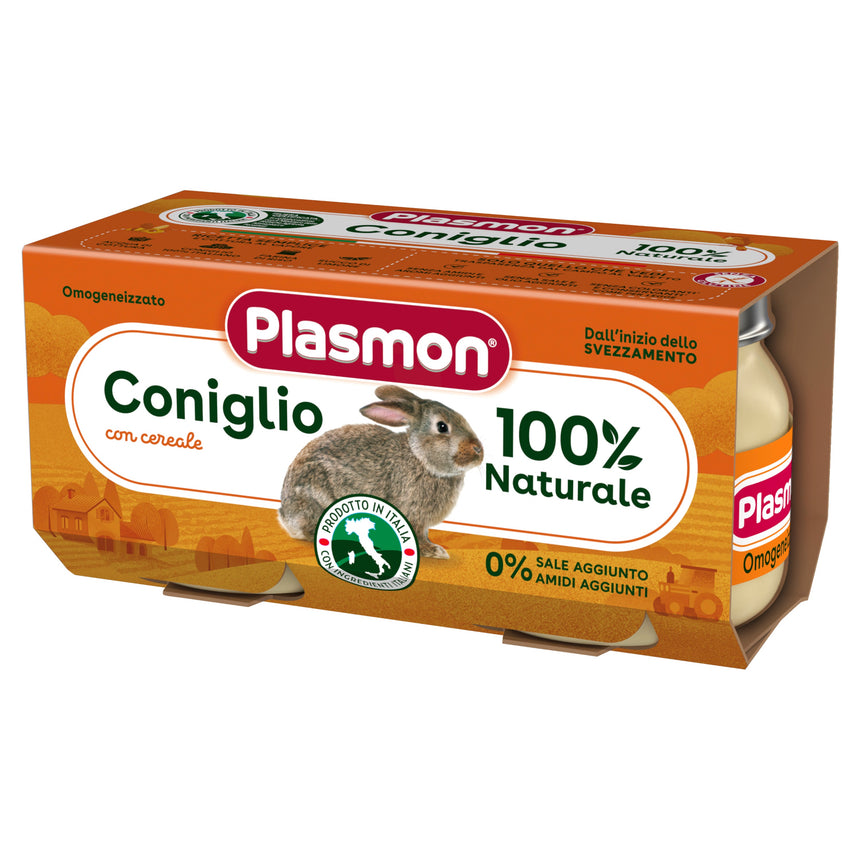 Plasmon Omogeneizzato di Coniglio 160 g (2x80 g)