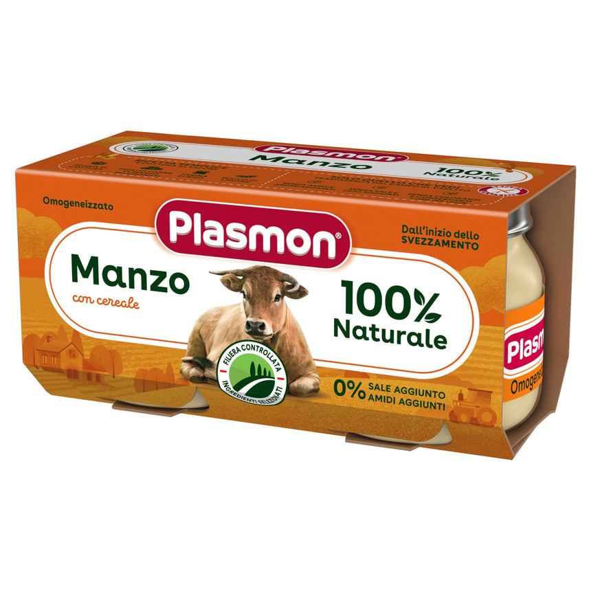 Plasmon Omogeneizzato di Manzo 160 g (2x80 g)