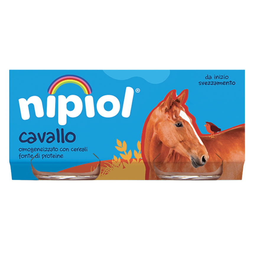 Nipiol Omogeneizzato di Cavallo 160 g (2x80 g)