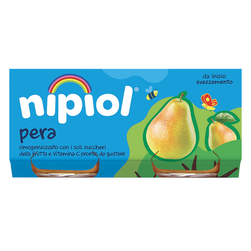 Nipiol Omogeneizzato di Pera 160 g (2x80 g)