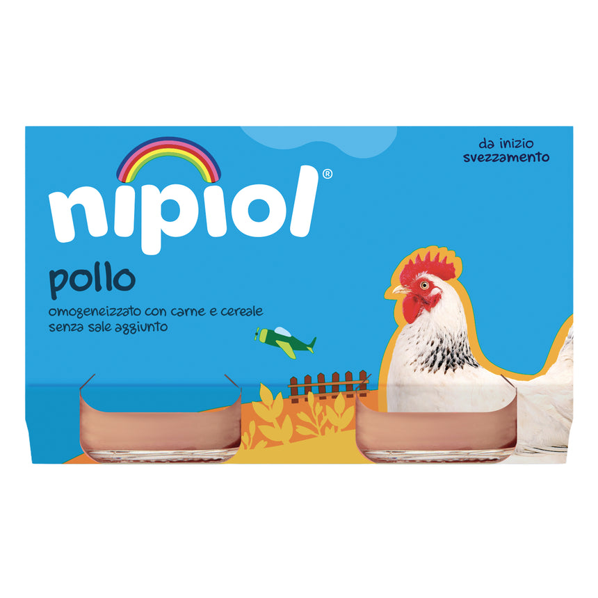 Nipiol Omogeneizzato di Pollo 240 g (2x120 g)