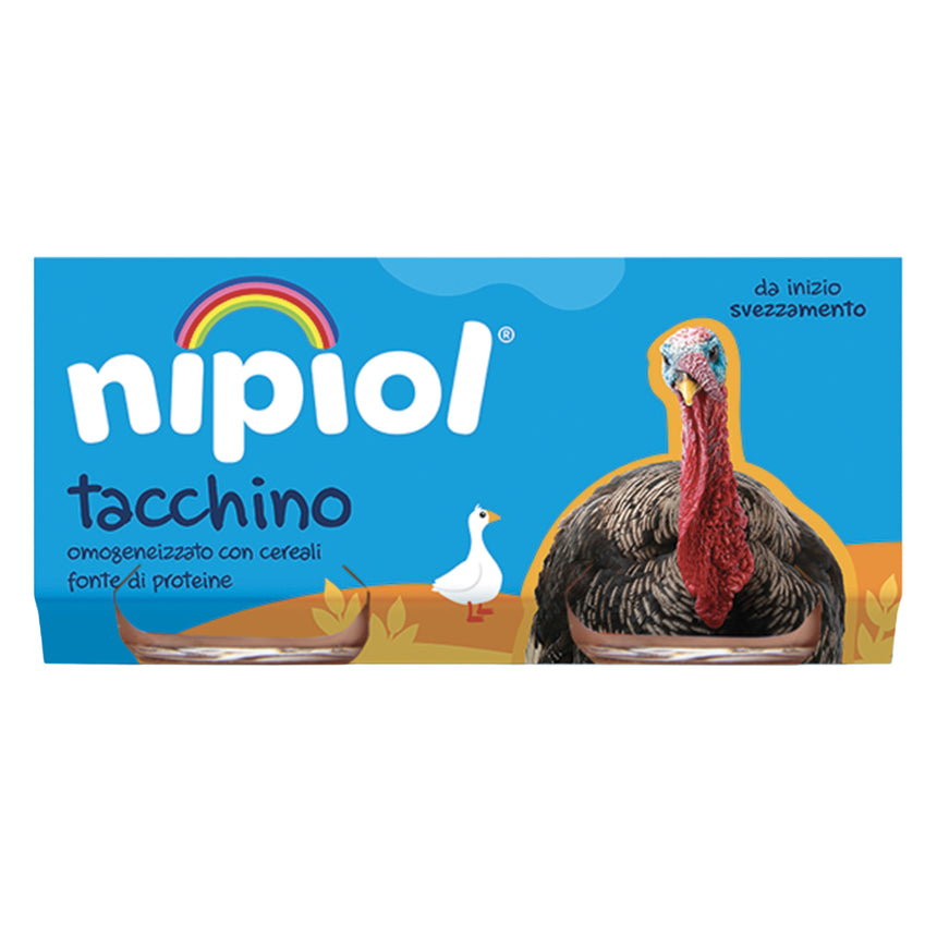 Nipiol Omogeneizzato di Tacchino 160 g (2x80 g)