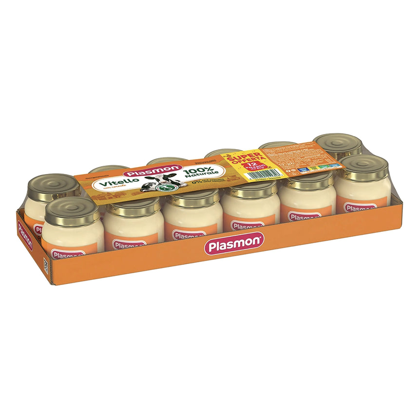 Plasmon Omogeneizzato di Vitello 960 g (12x80 g)