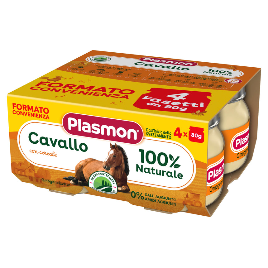 Plasmon Omogeneizzato di Cavallo 320 g (4x80 g)