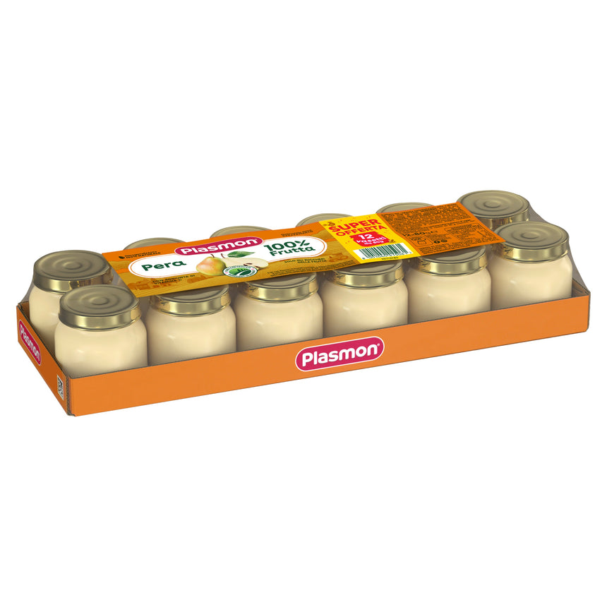 Plasmon Omogeneizzato di Pera 960 g (12x80 g)