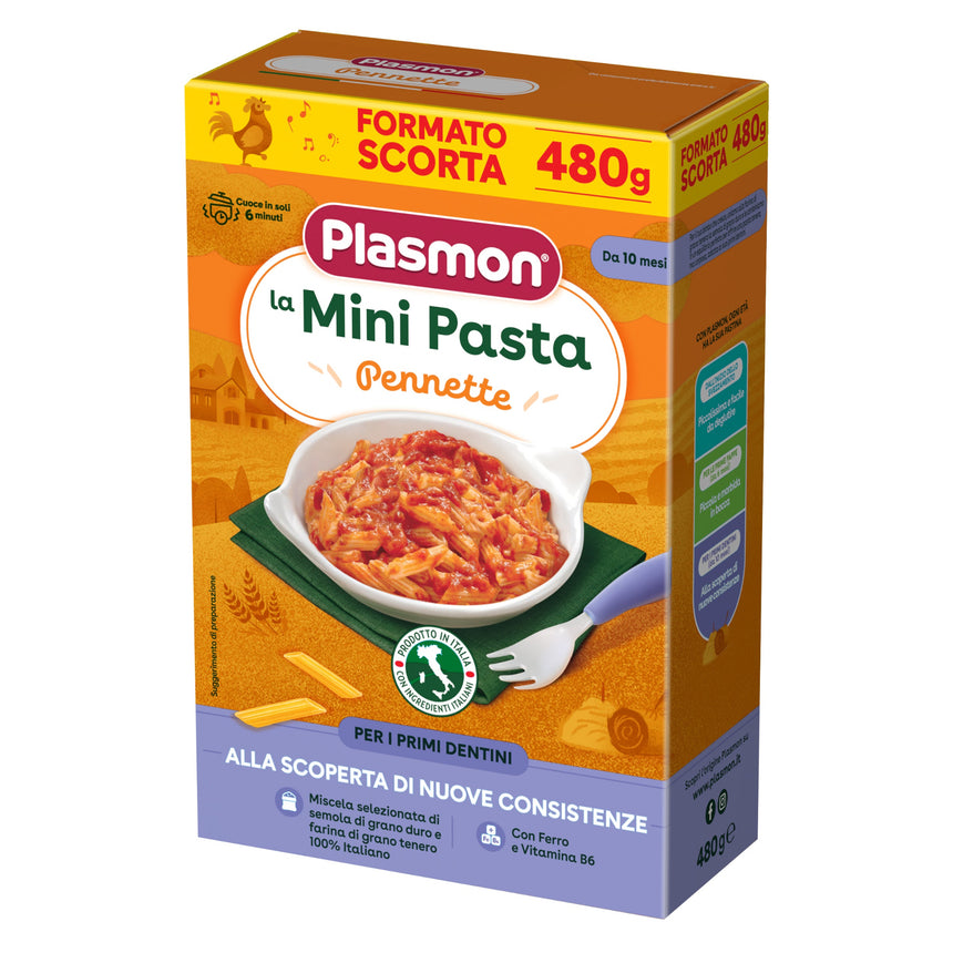 Plasmon Pastina Pennette +10m 480 g