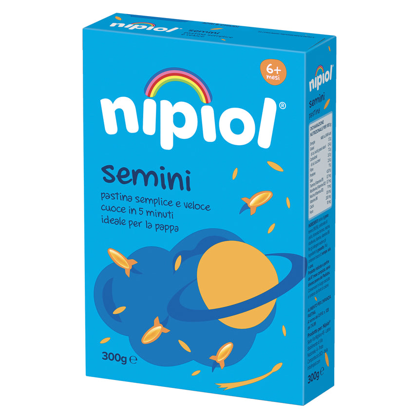 Nipiol Pastina Semini +6m 300 g