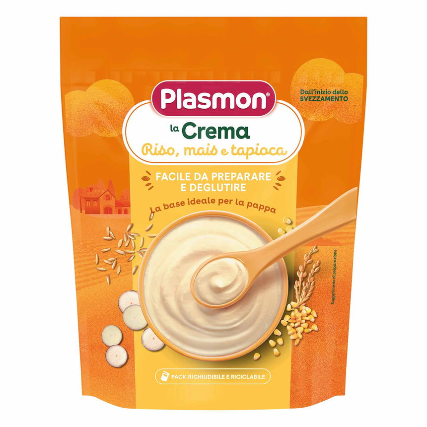 Plasmon Crema di Riso, Mais e Tapioca 200 g