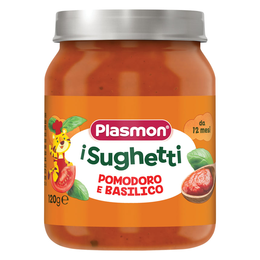 Plasmon Sughetto Pomodoro e Basilico 120 g