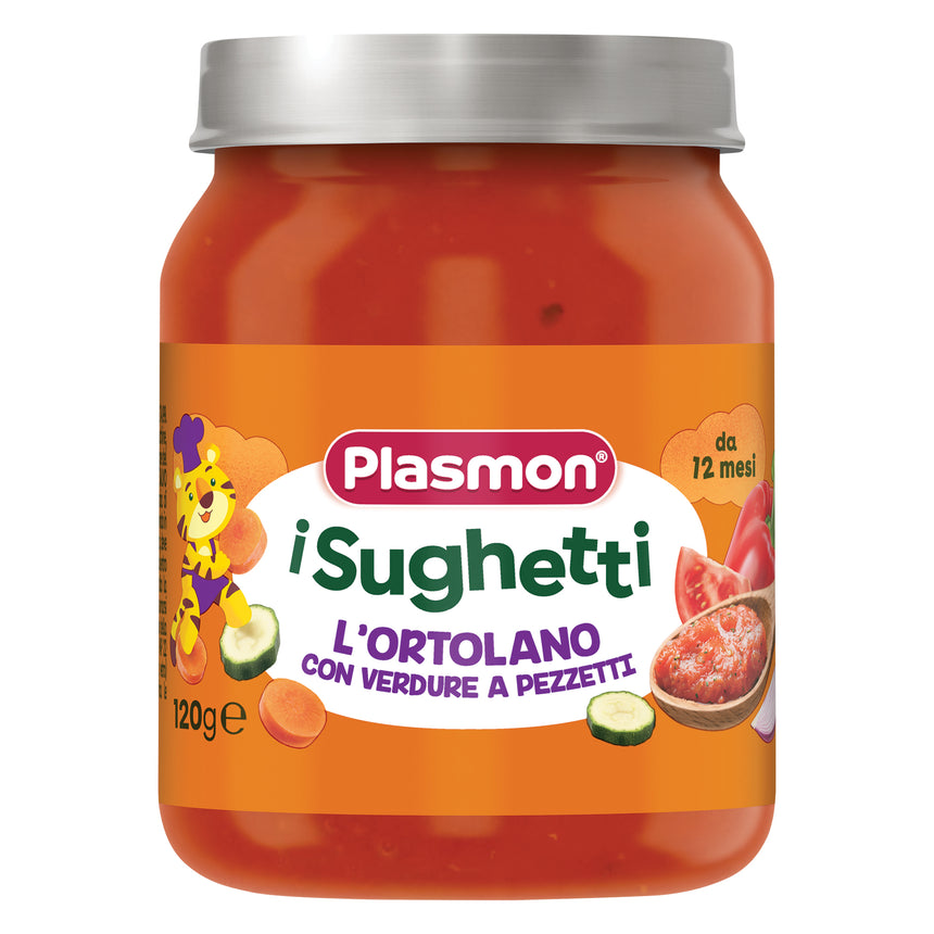 Plasmon Sughetto Ortolano con Verdure a Pezzetti 120 g