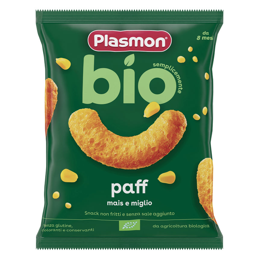 Plasmon Semplicemente Bio Paff Mais e Miglio Bio 15 g