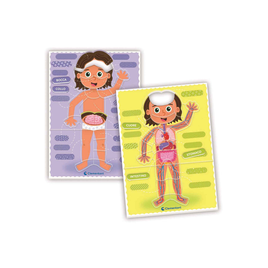 Sapientino Montessori Il Corpo Umano 4-6 anni