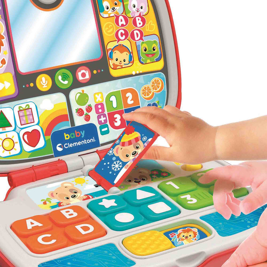 Baby Clementoni Baby Laptop Amici Animali 9-36 mesi
