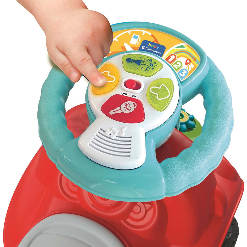 Baby Clementoni Auto Cavalcabile Nicolò Go Go 3in1 12-36 mesi