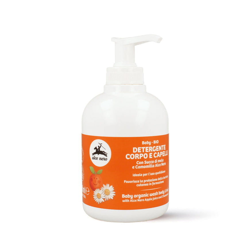 Alce Nero Detergente Corpo e Capelli Bio 300 ml