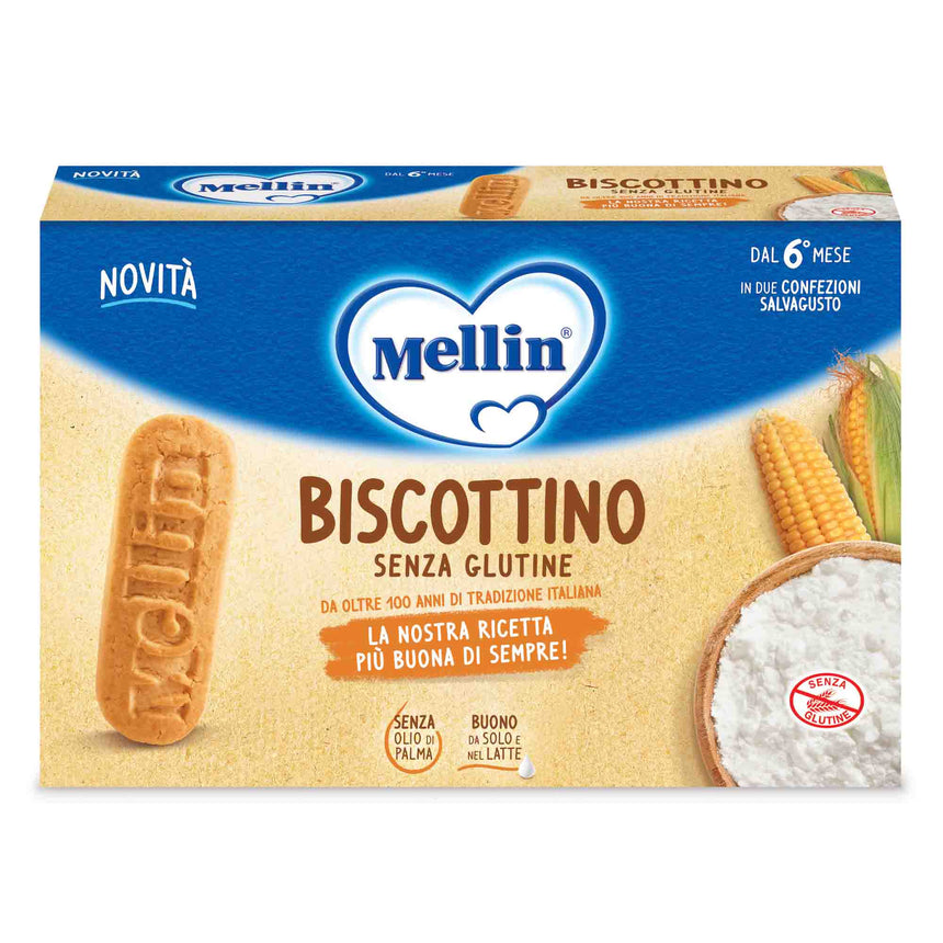 Mellin Biscottino Senza Glutine 500 g (2x250 g)