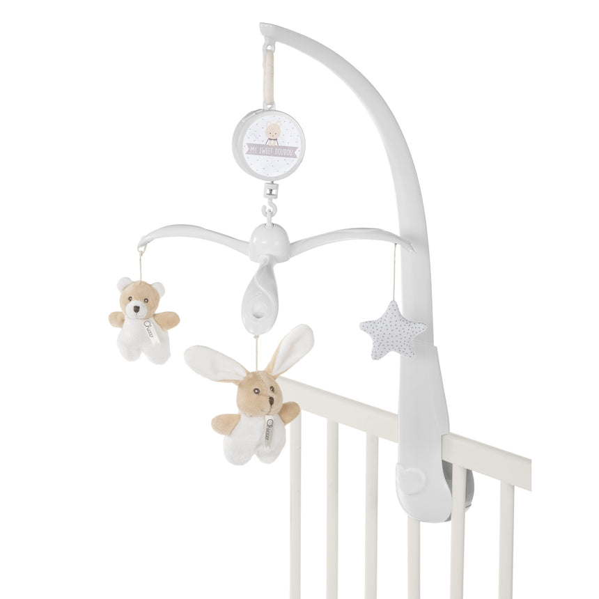 Chicco Giostrina Meccanica Orsetto e Coniglietto My Sweet Dou Dou +0m