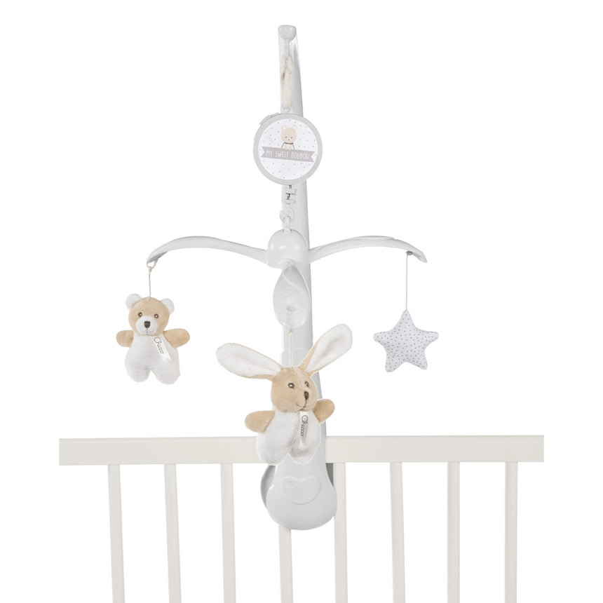 Chicco Giostrina Meccanica Orsetto e Coniglietto My Sweet Dou Dou +0m