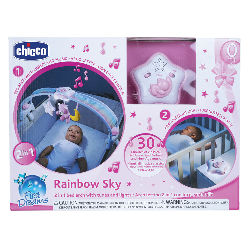 Chicco Arco Lettino First Dreams Rainbow Sky +0m