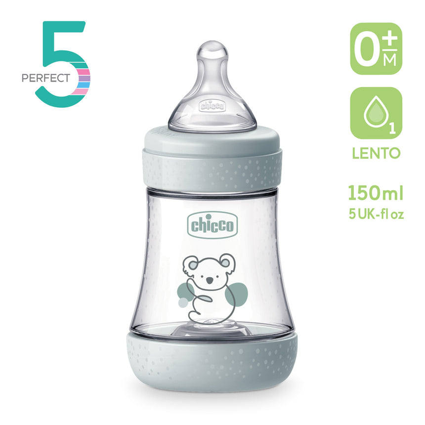 Chicco Biberon Anti-colica Perfect 5 +0 mesi Flusso Lento 150 ml