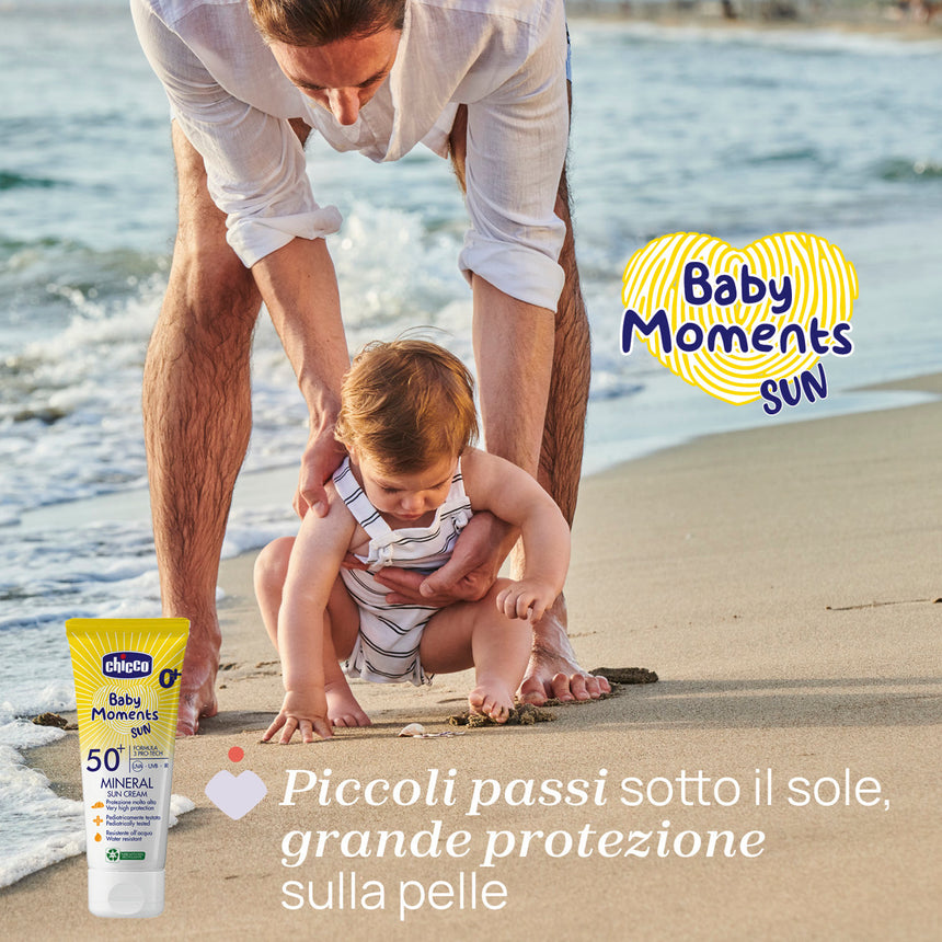 Chicco Crema Solare Mineral SPF 50+ Baby Moments Sun 75 ml