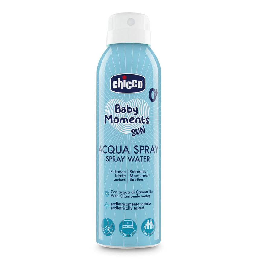 Chicco Acqua Spray Rinfrescante Baby Moments Sun 150 ml
