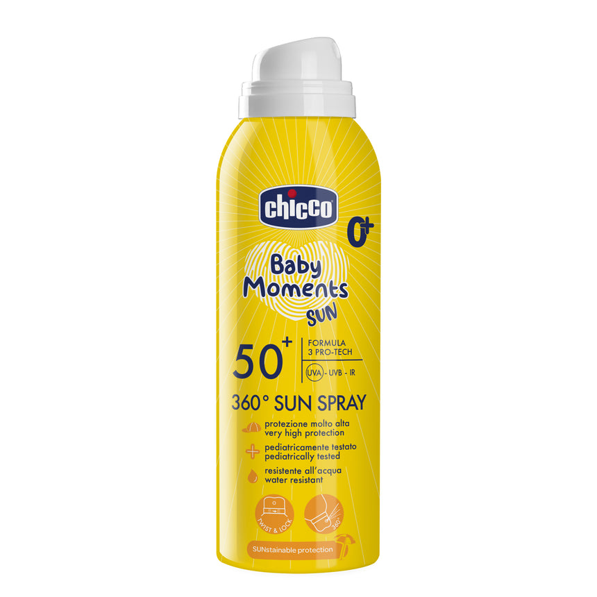 Chicco Spray Solare SPF 50+ Baby Moments Sun 150 ml