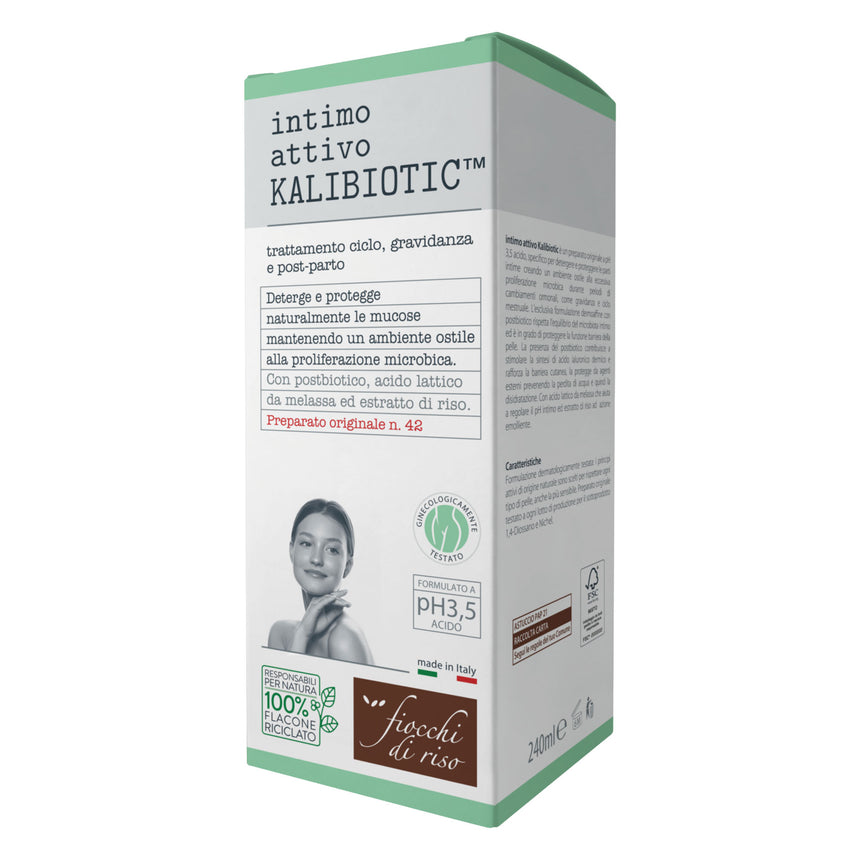 Fiocchi di Riso Intimo Attivo pH 3.5 Kalibiotic 240 ml