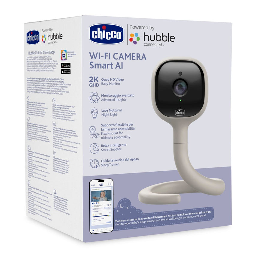 Chicco Baby Monitor Video Wi-Fi Smart AI