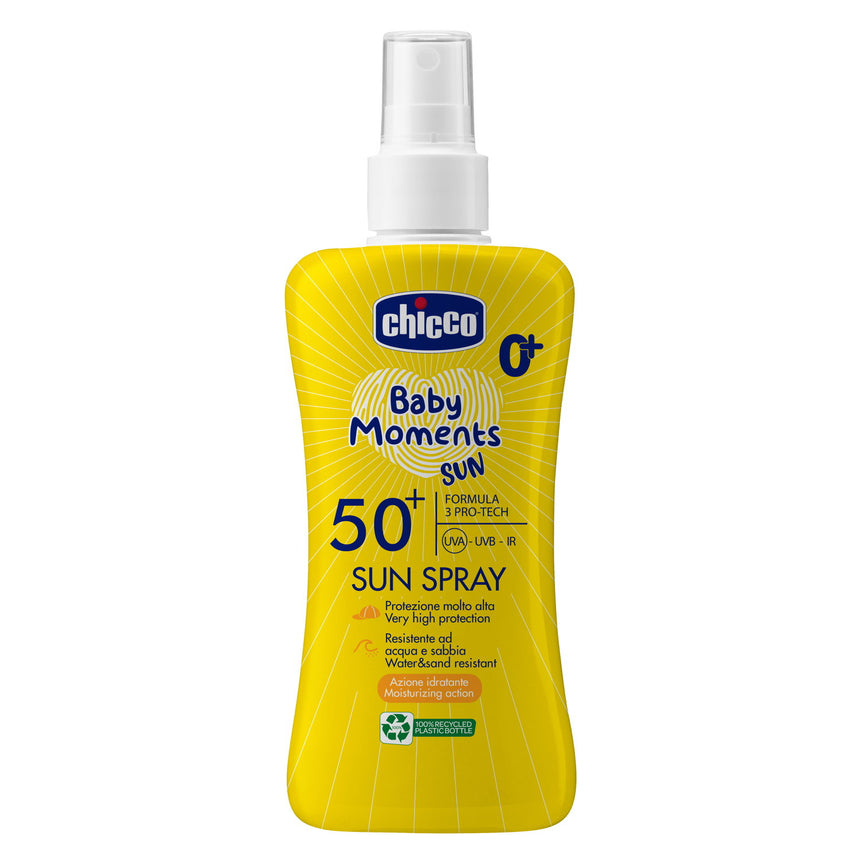 Chicco Latte Solare Spray SPF 50+ Baby Moments Sun 150 ml
