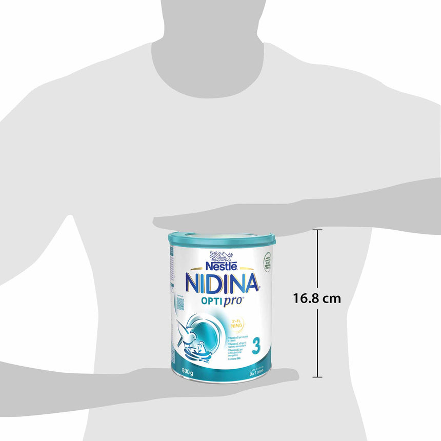 Nestlé Nidina Optipro Latte di Crescita 3 in polvere 800 g