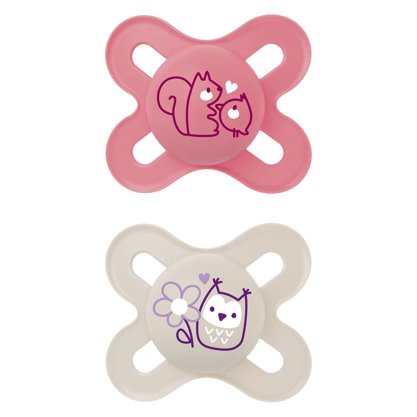 MAM Succhietto in silicone Original Start 0-2 mesi 2 pezzi